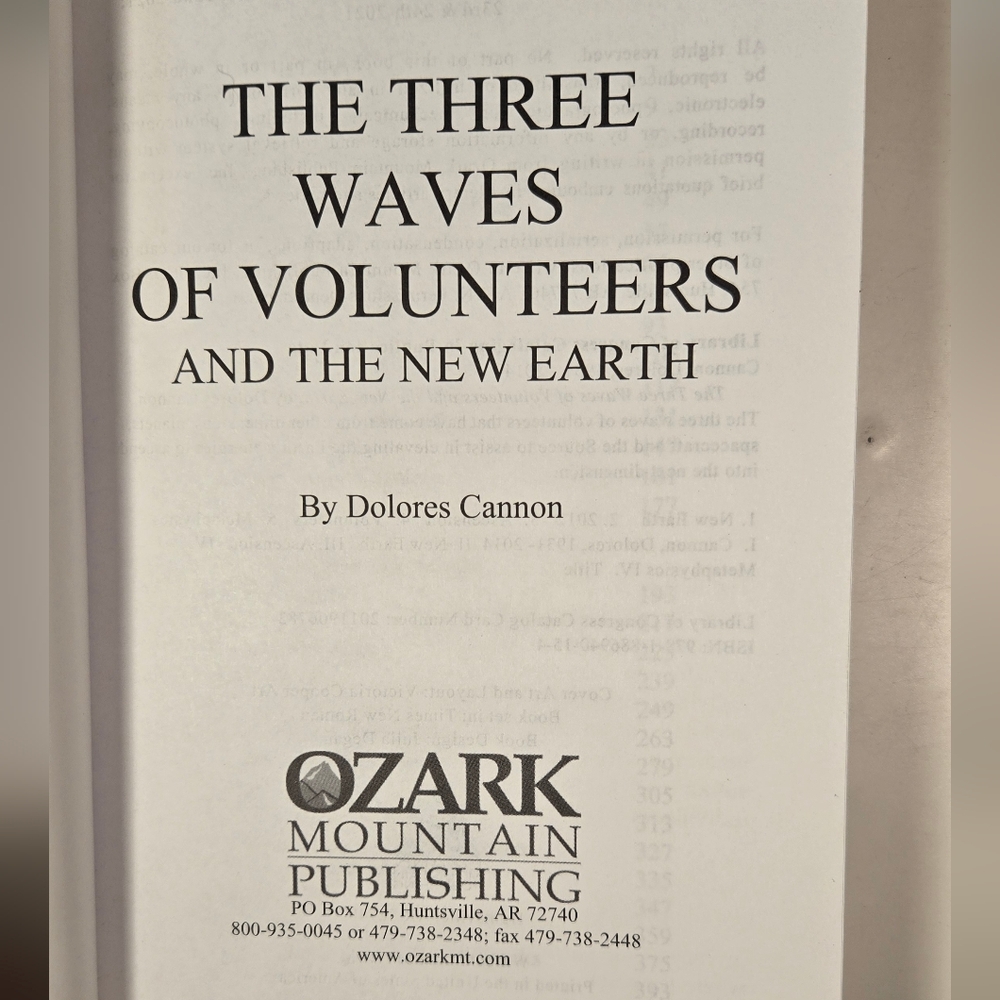 The Three Waves of Volunteers and the New Earth by Dolores Cannon - Picture 3 of 8